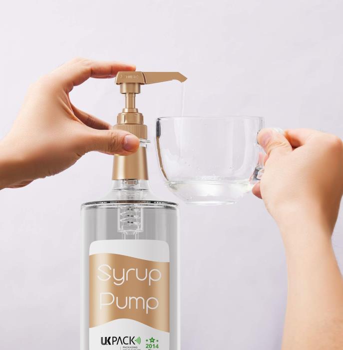Our syrup dispensing pumps are sweet